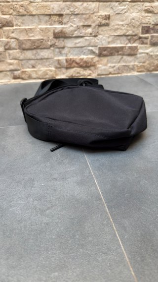 Bandolera Lacoste Negra Hombre