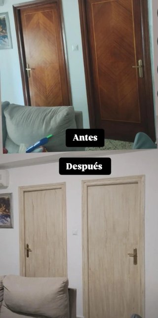 Servicio de cambio de color de puertas