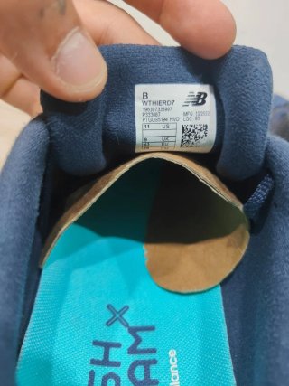 New Balance fresh foam hierro v7 goretex azul 43