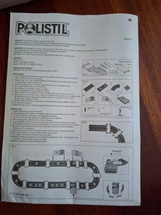 Pista de carreras slot Polistil Super Salto