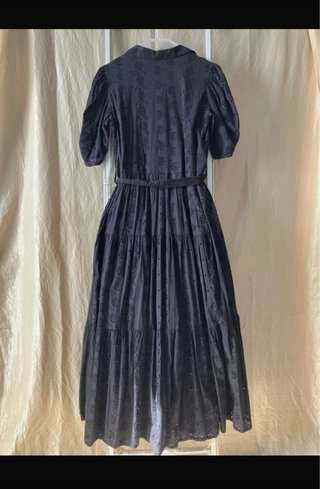 Vestito cotone nero