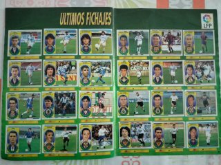 Álbum Cromos Liga 96/97