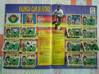 Álbum Cromos Liga 96/97
