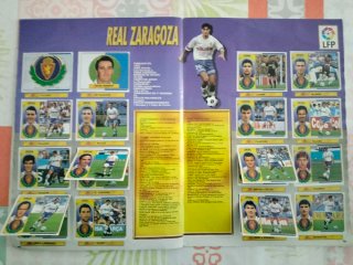 Álbum Cromos Liga 96/97