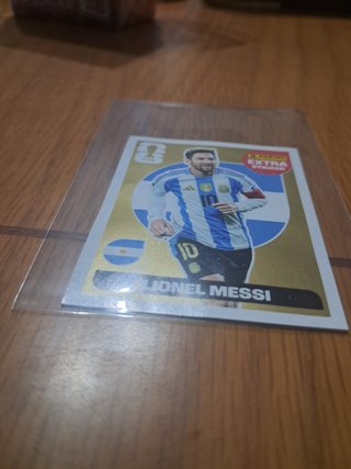 Messi Extra Sticker Oro Panini Mundial 2026