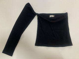 Conjunto Nícoli negro e ivory (2 tops elegantes)