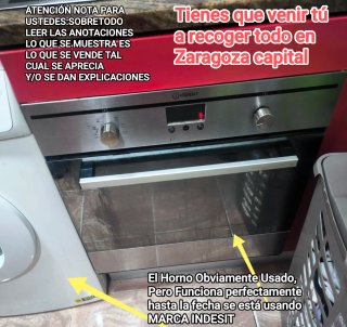 Solo hoy 4 Electrodomésticos recoger en Zaragoza