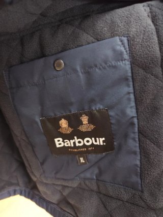 Chaqueta Barbour Azul Talla XL