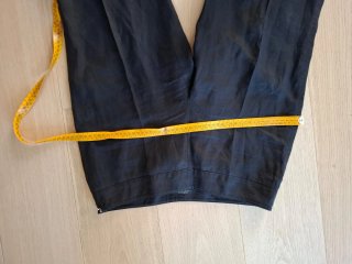 Pantaloni Lino Max Mara Neri Tg. 44