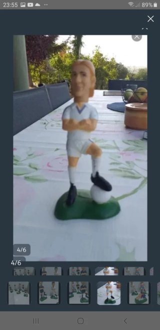 Lote jugadores fútbol antiguos