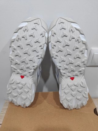 Salomon speedverse prg blanco gris 43 1/3
