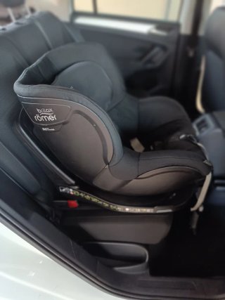 Silla Britax Römer Dualfix Isofix Giratoria