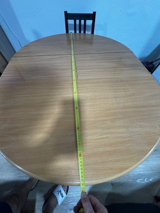 Mesa Comedor Extensible Madera