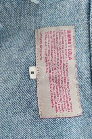 Falda vaquera Bimba y Lola Talla S