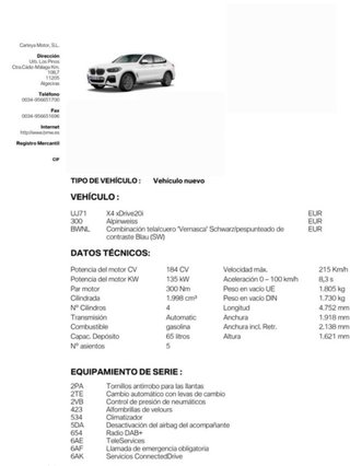 BMW X4 2020