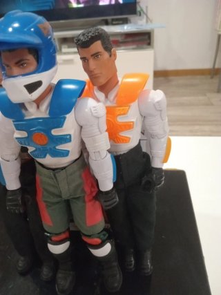 Lote 3 muñecos acción