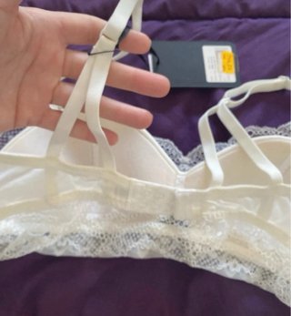 Sujetador encaje blanco talla 95B