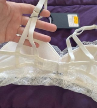 Sujetador encaje blanco talla 95B