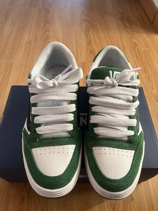 Zapatillas Vans Verdes y Blancas