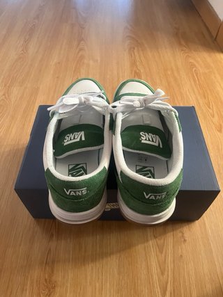 Zapatillas Vans Verdes y Blancas