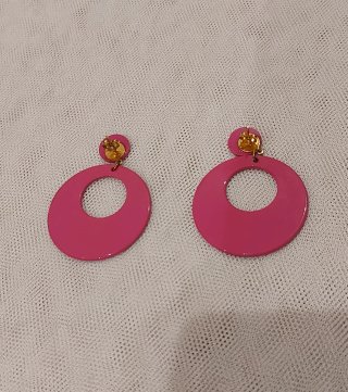 Pendientes Gitana niña Bugambilla.