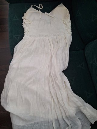 Vestido blanco encaje