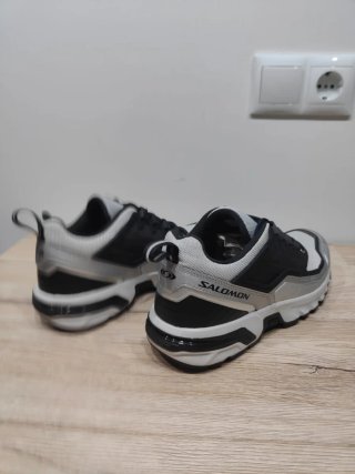 Salomon acs + ft silver black 42 2/3