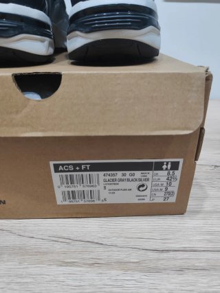 Salomon acs + ft silver black 42 2/3