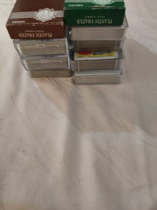 9 barajas de cartas