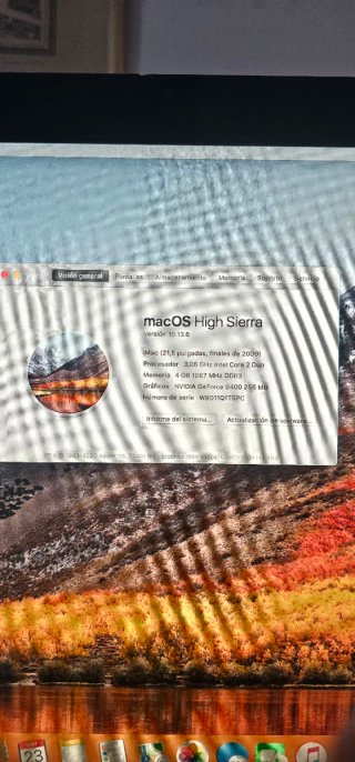 iMac 2009 Apple 21,5 pulgadas