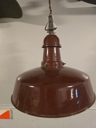 Lámpara colgante industrial cerámica