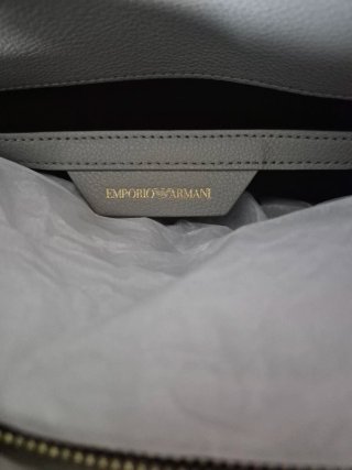 Bolso Emporio Armani Beige/Gris