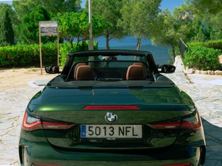 BMW 4 Cabrio Green Metallic | Brown leather