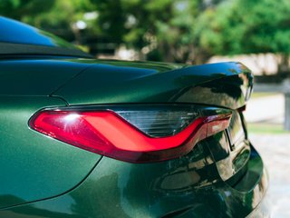 BMW 4 Cabrio Green Metallic | Brown leather