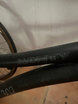 Bicicleta BMX Monty 302 Negra