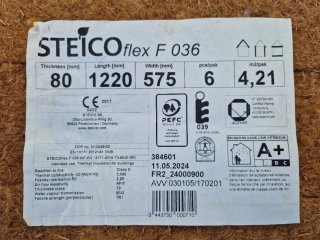 Aislante Fibra de Madera STEICO flex 036