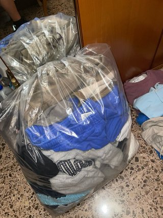 Lote 15kg Ropa Vintage Varias Marcas