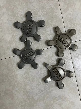 4 Tapas de buje Audi