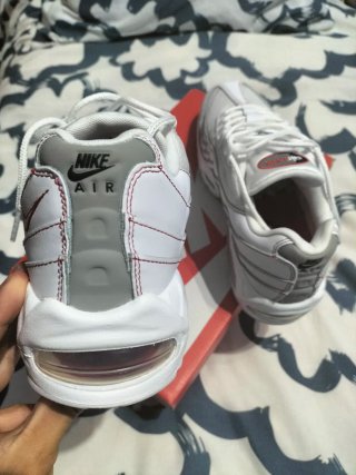 Nike Air Max 95 OG Hombre Blanco Rojo