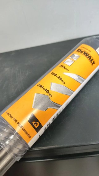 Juego Cinceles SDS-Plus DeWalt 250mm
