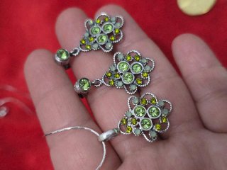 Conjunto Collar y Pendientes Plata 925