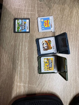 Nintendo 3DS XL Negra + 4 Juegos Mario