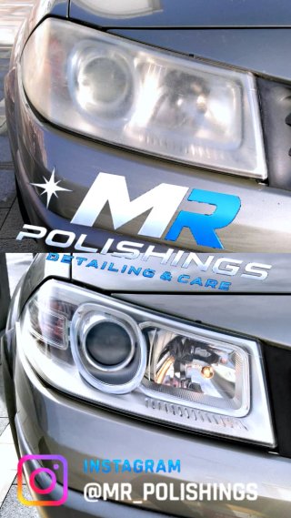 Pulir faros Restauración