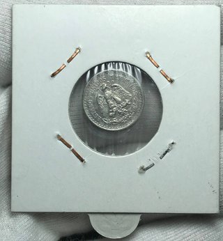 10 Centavos Plata México 1933 + Regalo