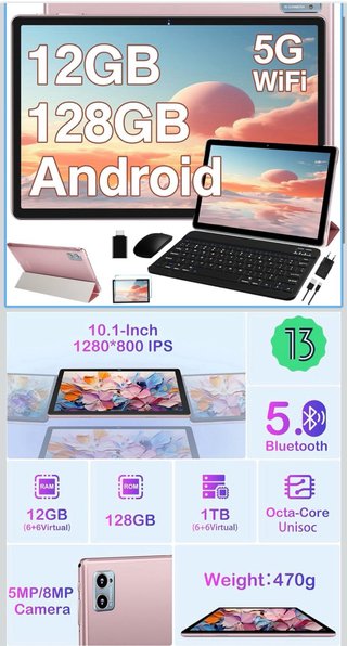 Oanggcc A15-Tablet Negra