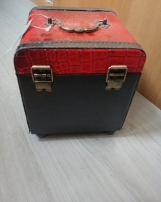 Reloj Joyero Madera Rojo/Negro Nuevo