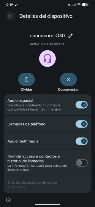 Soundcore Q30 Cascos Inalámbricos Bluetooth 101372