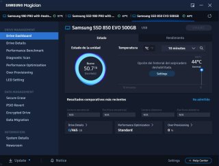 Disco duro SSD Samsung 850 500gb