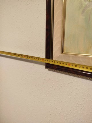 Quadri dipinti a mano con cornice 2 unità.