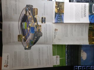 Revista y Poster Tour Bernabéu Real Madrid 2015